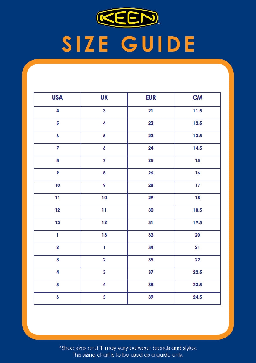 Size Guide Printable Clarks Foot Measure Size Calculator Clarks Child Foot Measure Clarks Shoes Clarks