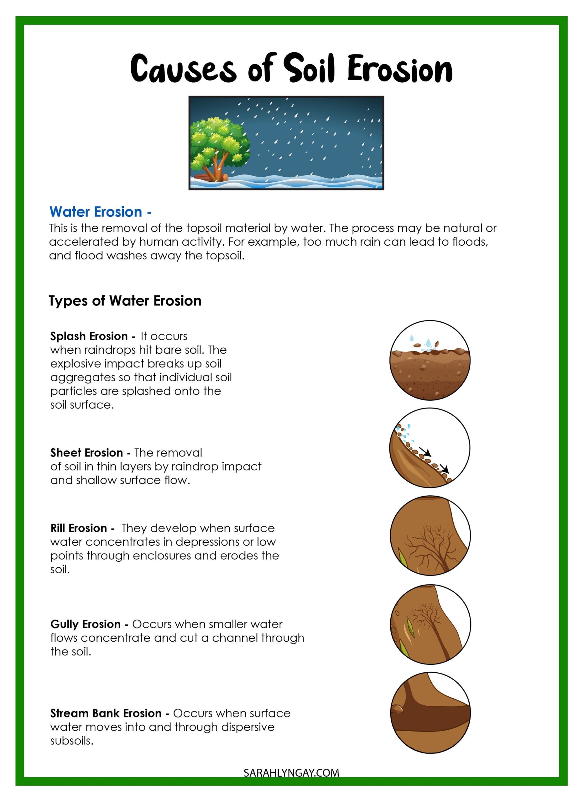 Soil Erosion Soil Conservation Experiments Science Digital Download Instant Download STEM STEM Lesson Soil Lessons Etsy Sweden