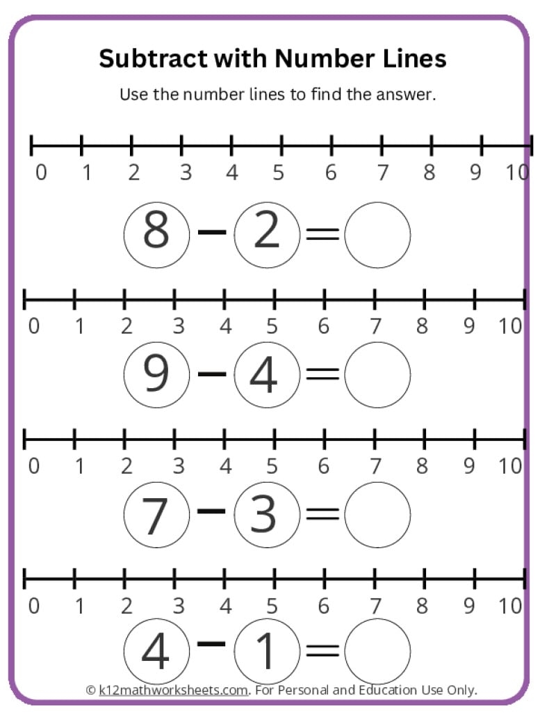 Math Salamanders Kindergarten Number Worksheets
