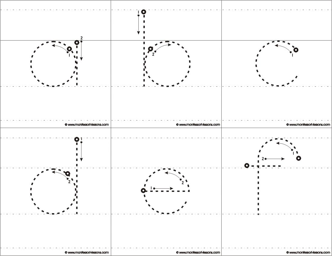 Tracing Big Letters A Z Montessori Lessons Alphabet Tracing Printable Large Letters For Preschool Curriculum Worksheets ABC Pre K Etsy