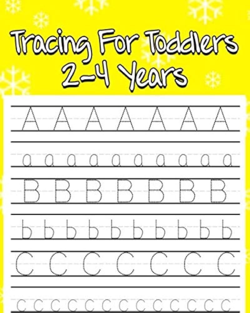 Tracing For Toddlers 2 4 Years Learning Letters Worksheets Preschool Workbooks ABC Letter Tracing Workbook Learning Eileen Worksheets Amazon Au Books