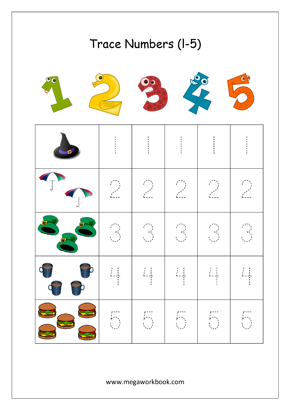 Tracing Numbers Number Tracing Worksheets Tracing Numbers 1 To 10 Number Writing Practice MegaWorkbook Tracing Numbers Number Tracing Worksheets Tracing Numbers 1 To 10 Number Writing Practice MegaWorkbook