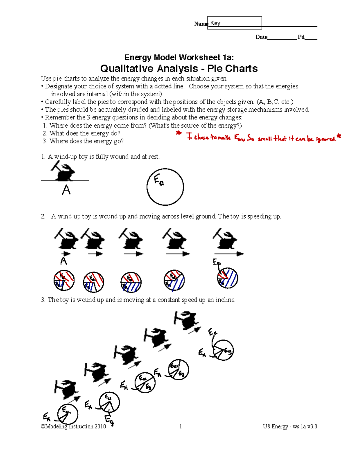 U8 WS 1A Key Analyzing Energy Changes With Pie Charts Studocu
