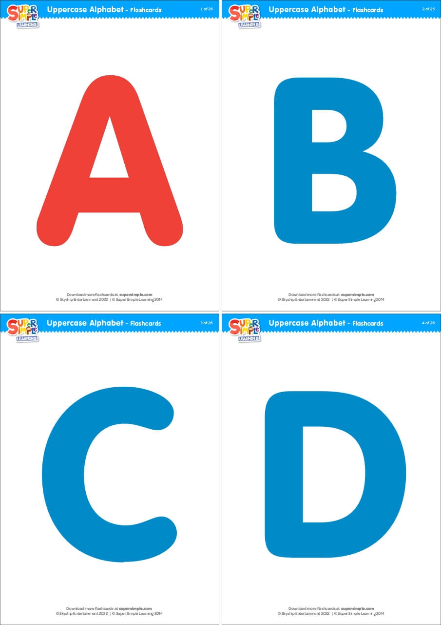 Free Customizable Alphabet Flashcard Templates Canva