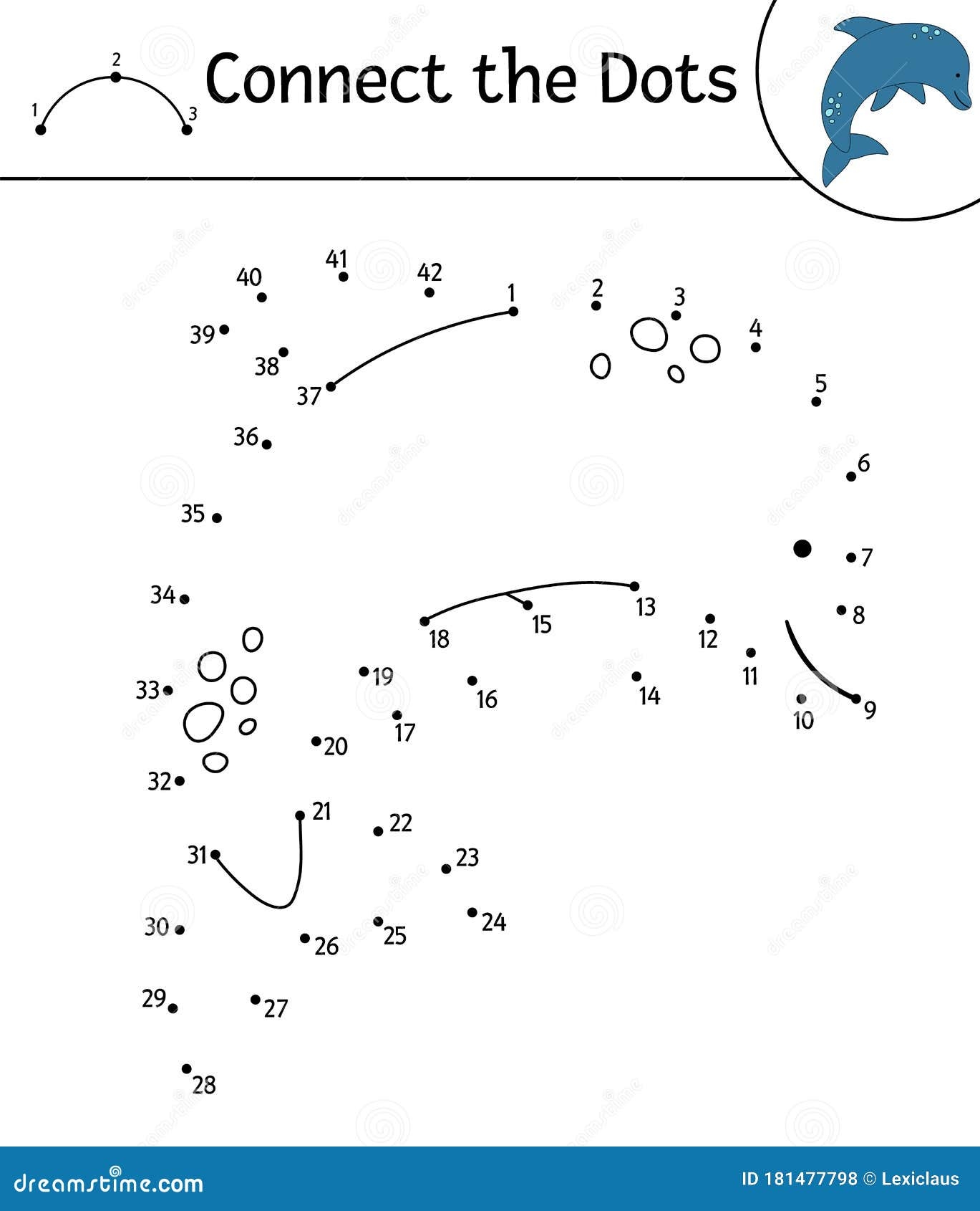 Vector Dot To Dot Activity With Cute Animal Stock Vector Illustration Of Activity Book 181477798 Vector Dot To Dot Activity With Cute Animal Stock Vector Illustration Of Activity Book 181477798