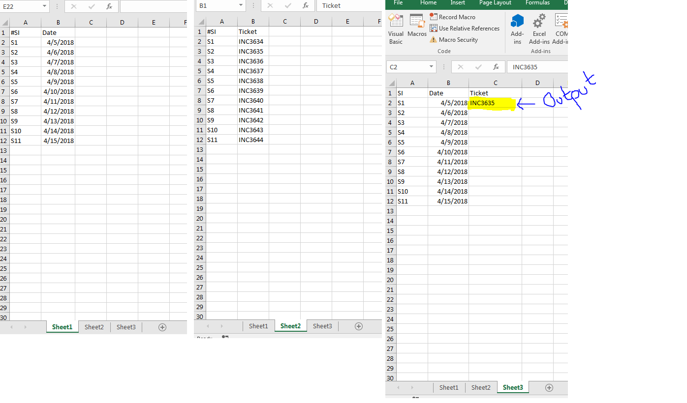 Vlookup Multiple Sheet Lookup In Excel Using VBA Stack Overflow Vlookup Multiple Sheet Lookup In Excel Using VBA Stack Overflow