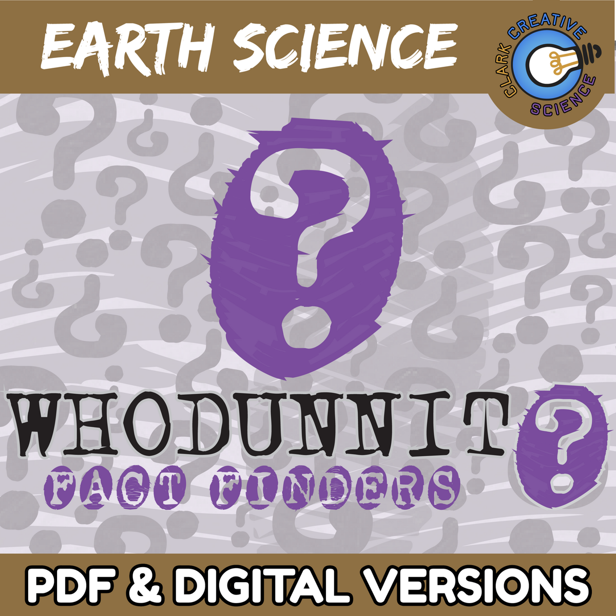 Whodunnit Earth Science Bundle Clark Creative Education Whodunnit Earth Science Bundle Clark Creative Education