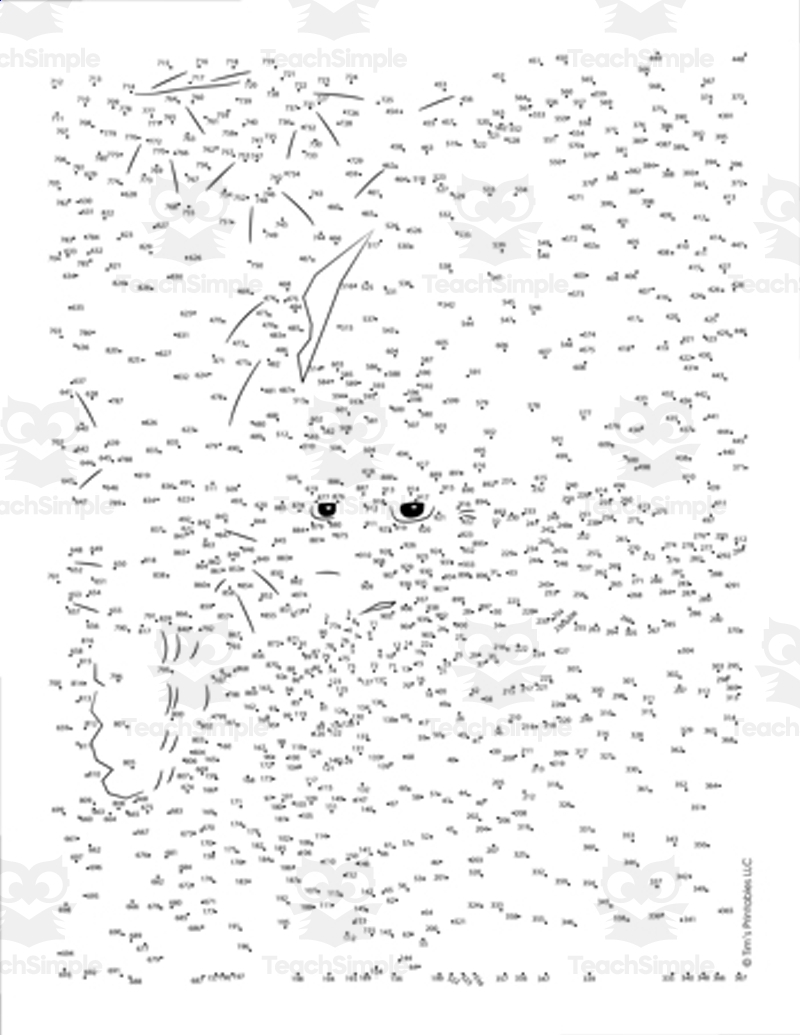 Wizard Of Oz Dot To Dot Printable Worksheet Connect The Dots