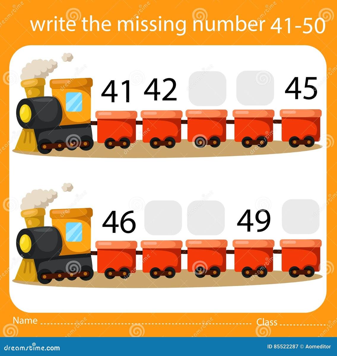 Missing Numbers Worksheet 1 100 Paper Trail Design